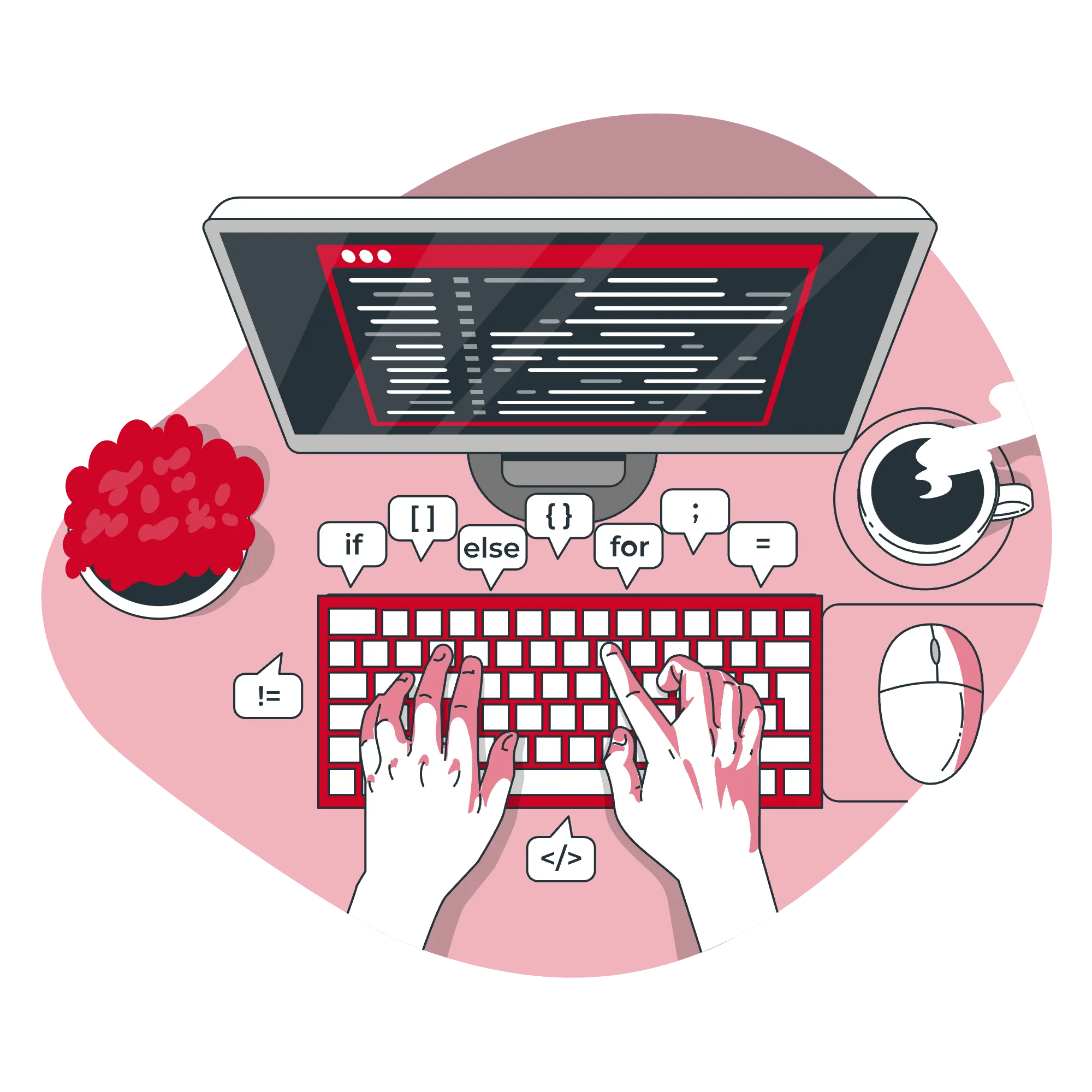 Code-typing