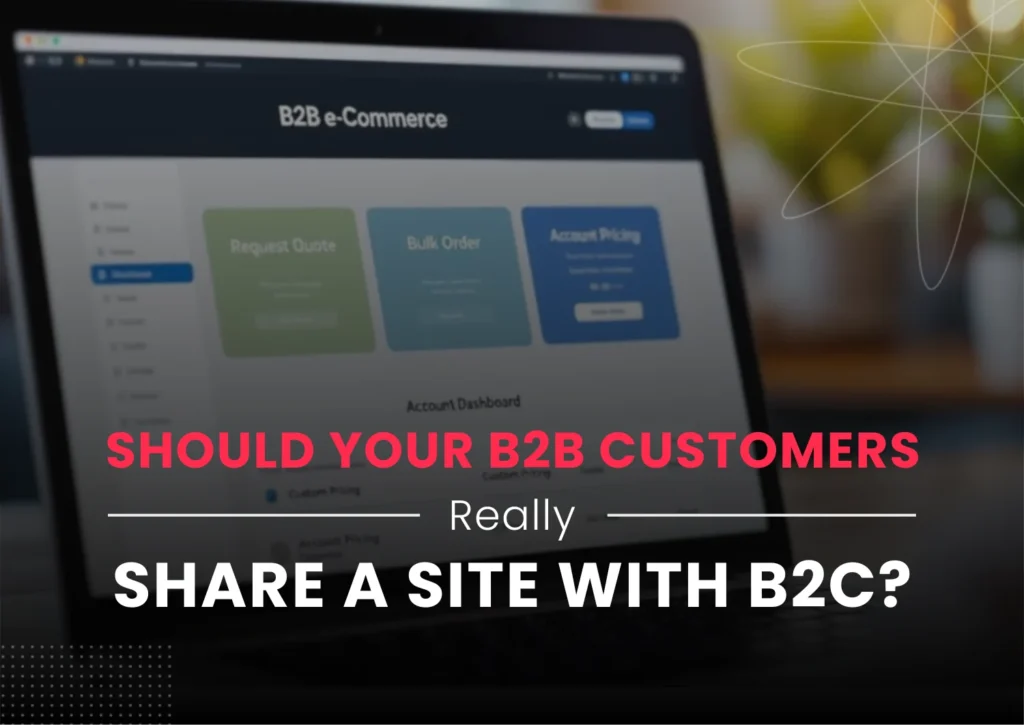 Should your B2B customers really share a site with B2C