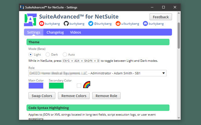 SuiteAdvanced for NetSuite - Extension for Chrome