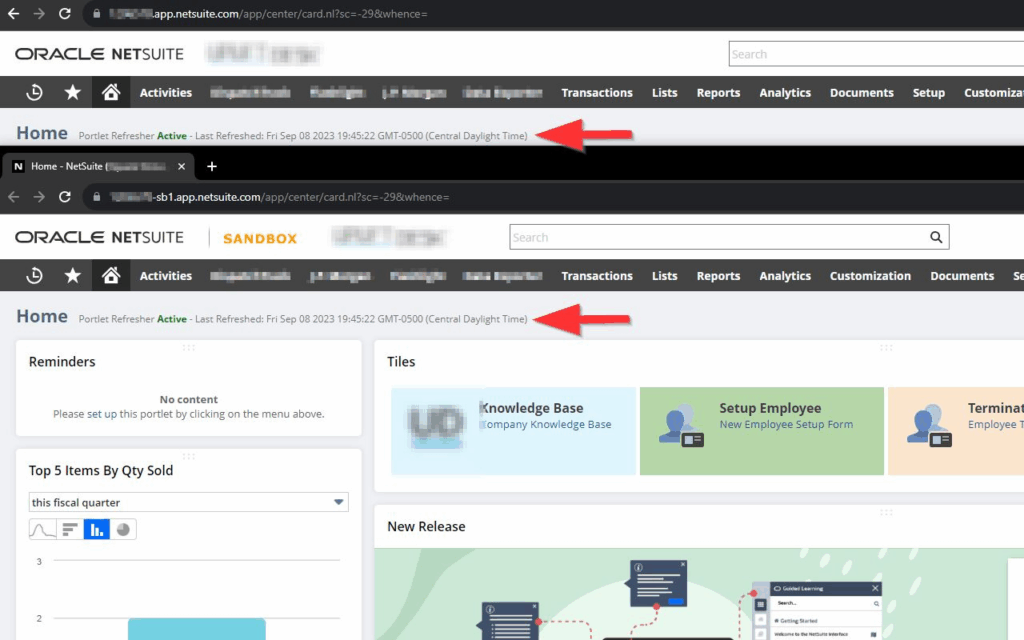NetSuite Portlet Refresher​ - Extension for Chrome
