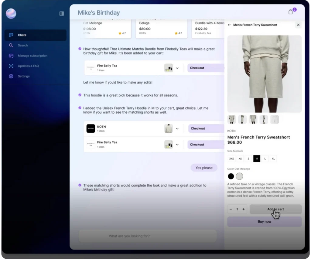 AI Agents That Can Shop and Build Multi-merchant Carts - Shopify