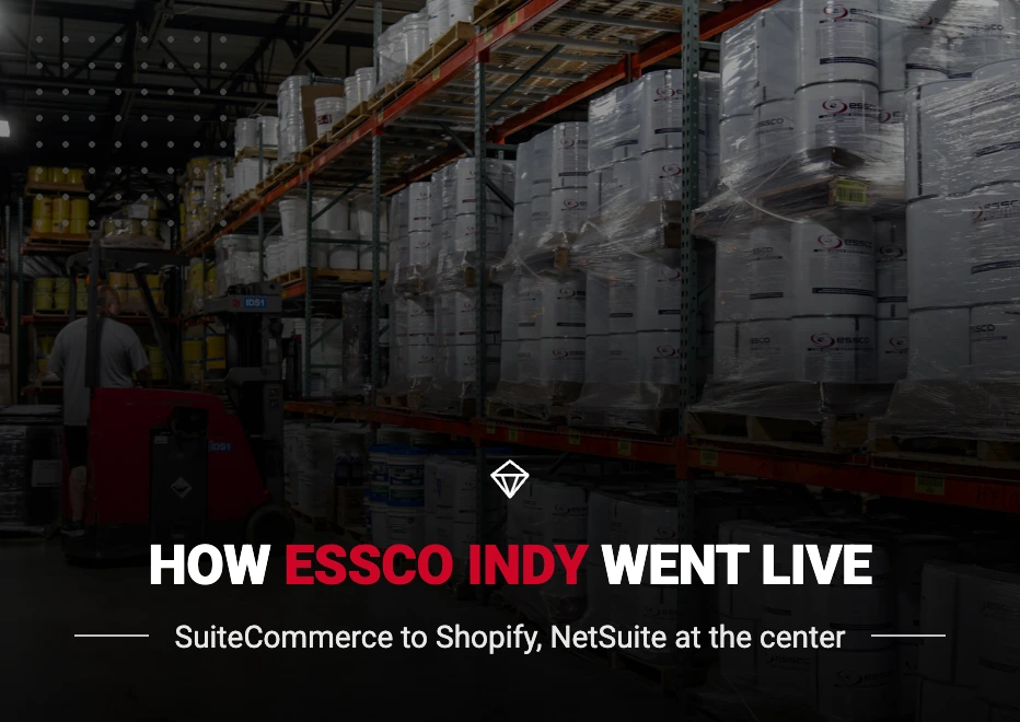 SuiteCommerce to Shopify migration: how Essco Indy went live